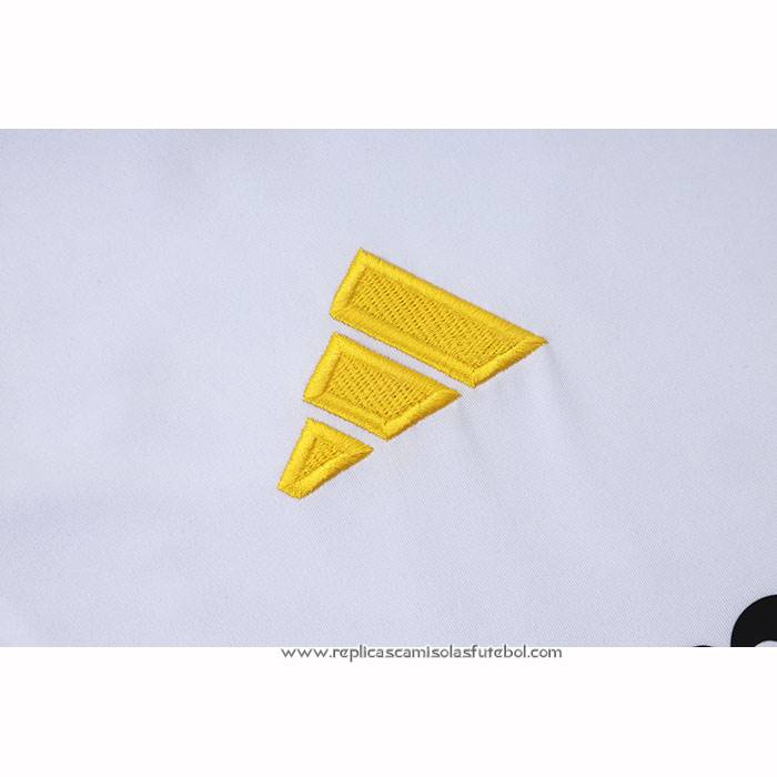 Fato de Treino Real Madrid 2025-2026 Manga Curta Branco - Calcas Curta